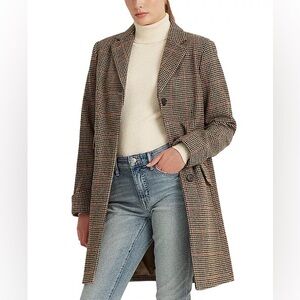 Women's Houndstooth Coat